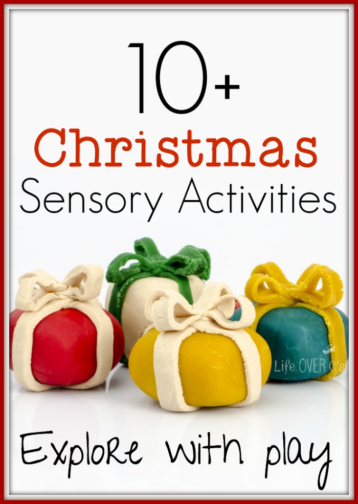 These 10 Christmas Sensory Activities are a great way to expose your child to the scents, sounds and experiences of the season without them getting overwhelmed!