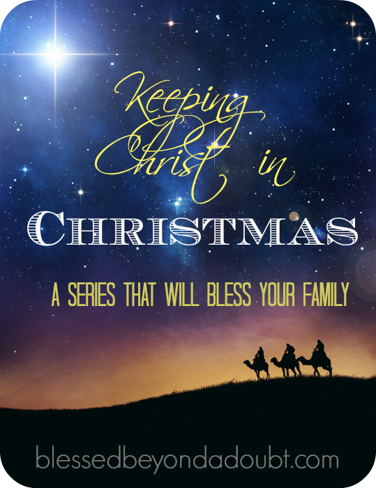 Keeping Christ in Christmas is a series that is guaranteed to bless your family this year. Lots of tips and resources from families around the web. 