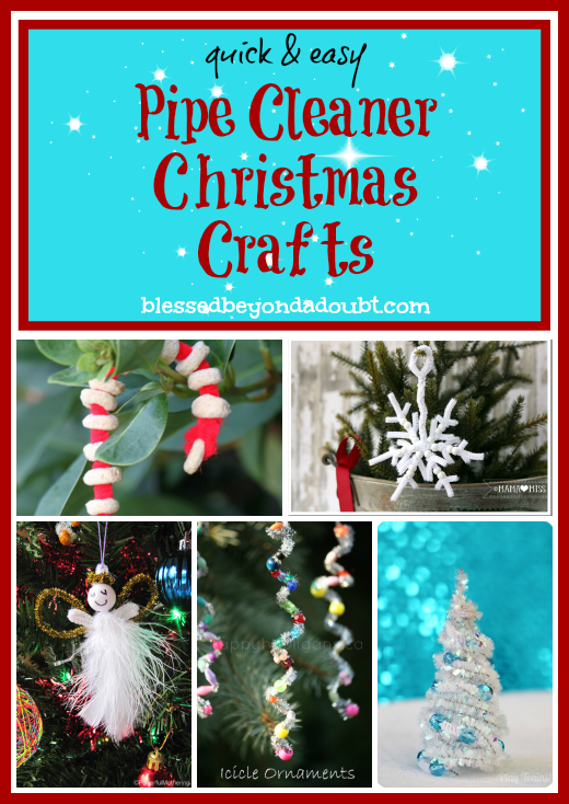 Pipe Cleaner Christmas Crafts