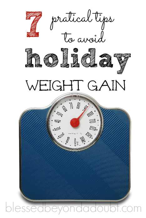 These practical weight loss tips will help you avoid the average 5 lbs during the holiday.