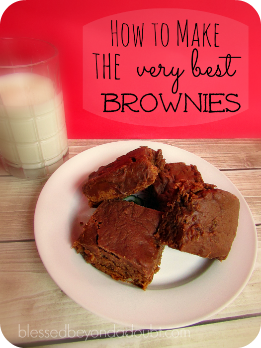 rich chocolate brownies recipe
