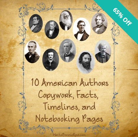 American Authors Resources on Sale