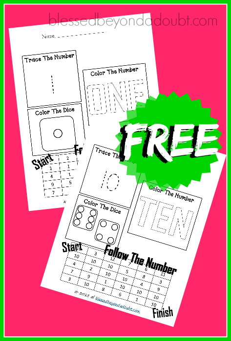 FREE Easy Math Worksheets 2