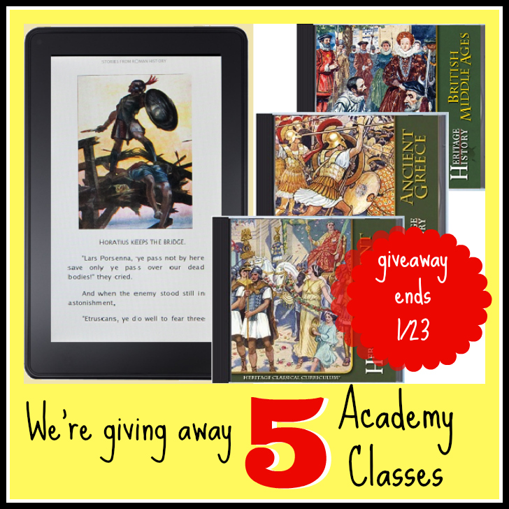 A handful of History for the New Year! Be sure to enter this AWESOME Homeschool Curriculum History Giveaway!