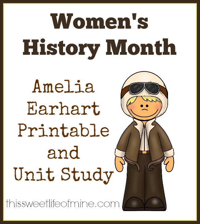 FREE Amelia-Earhart Unit Study!