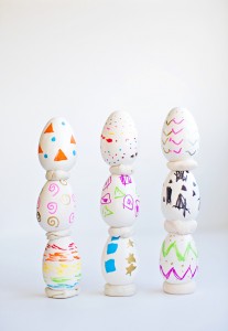 doodle art eggs