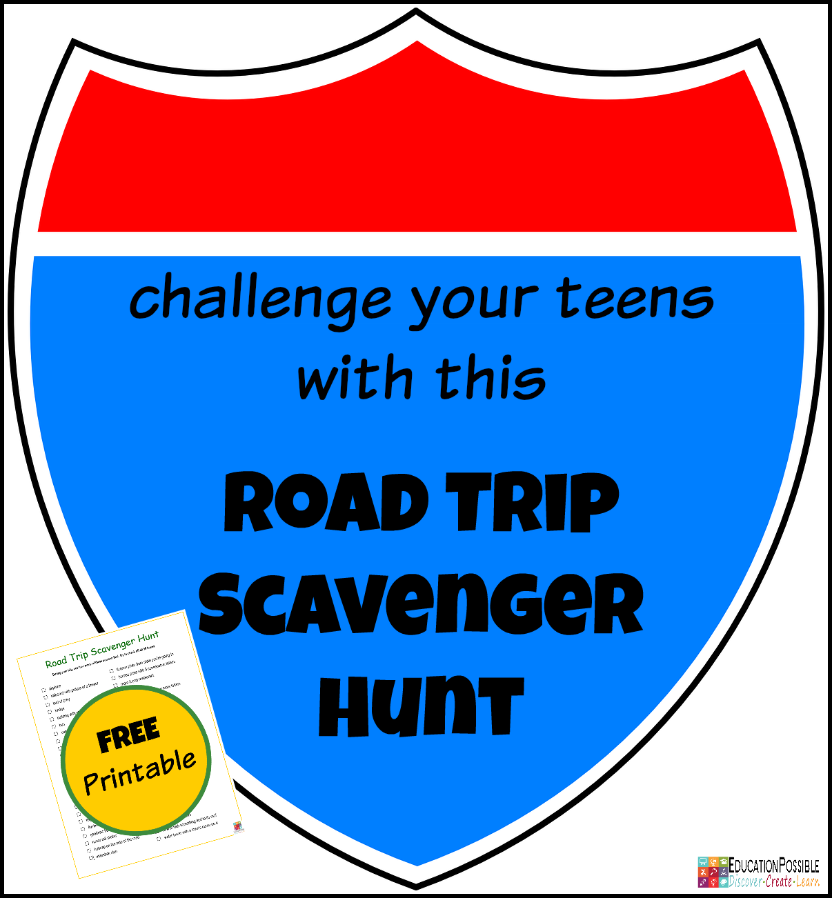 Challenge-your-Teens-with-a-Road-Trip-Scavenger-Hunt-@EducationPossible