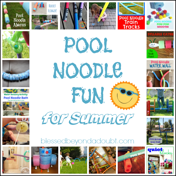 Pool Noodle Fun for Summer