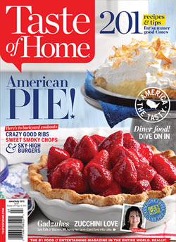Taste of Home Magazine is only 8.99/1 Year today!
