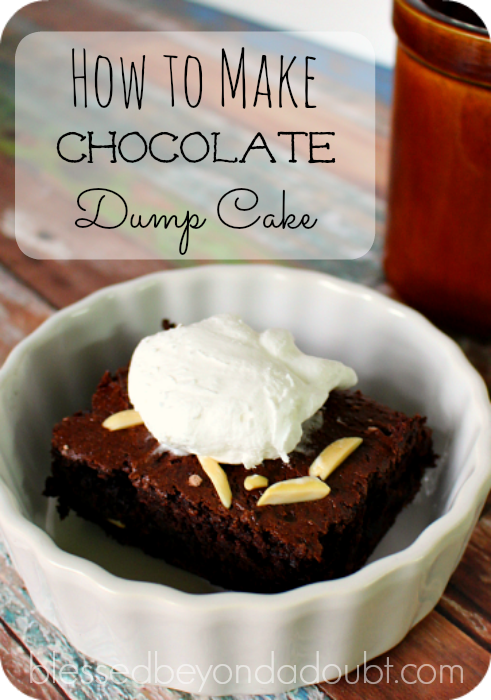 chocolate dump cake recipe