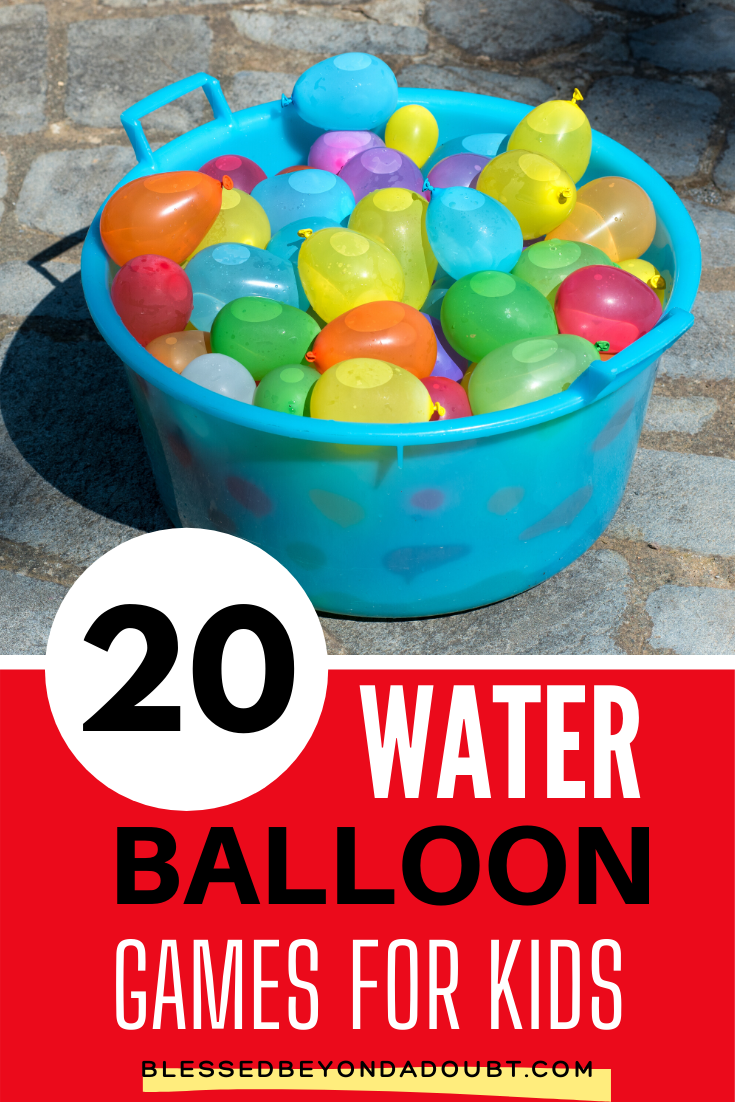 Here are 20 Kid-Approved Water Balloon Games that will make the summer fantastic! #waterballoongamesforkids #waterballoongames #waterballoonfights