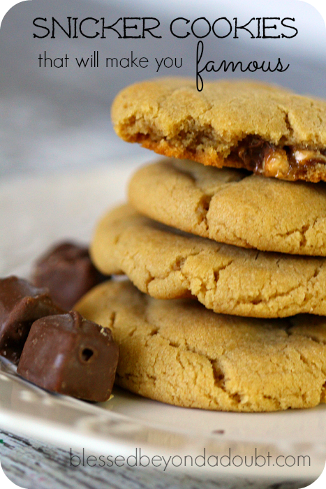 These snicker cookies will make you famous! You must try them!