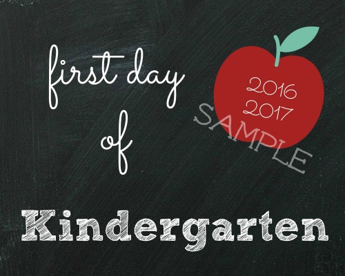 Kindergarten 2016-17