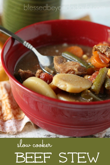 5 can easy beef stew! it's a familu favorite.