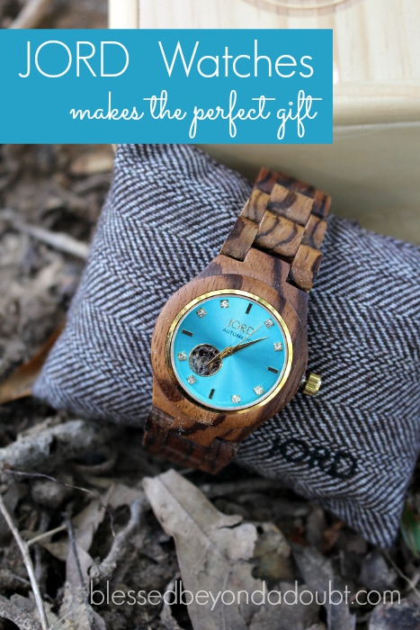 My JORD Watch is one of my favorite accessories. It makes the perfect gift for anybody that has everything, too.