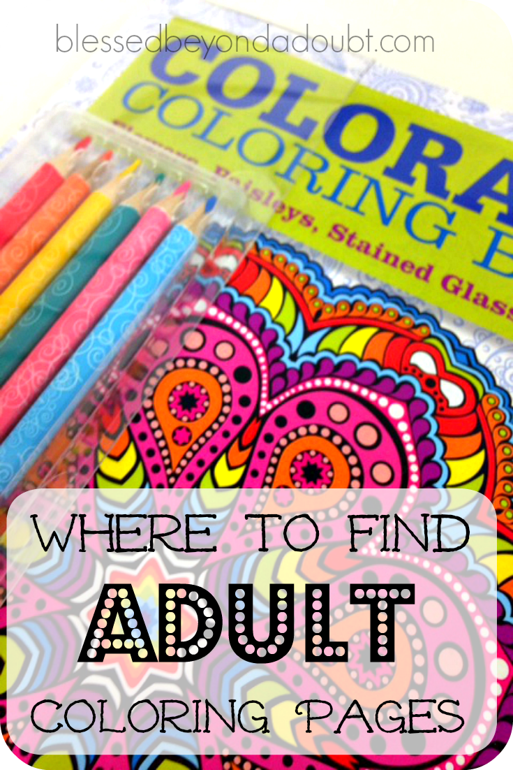 Have you tried adult coloring to ease stress and increase realxation? Adult coloring pages can be just what you need. I have compiled a list of free adult coloring pages to encourage to try this fun and creative activity. Trust me, it's addicting. 