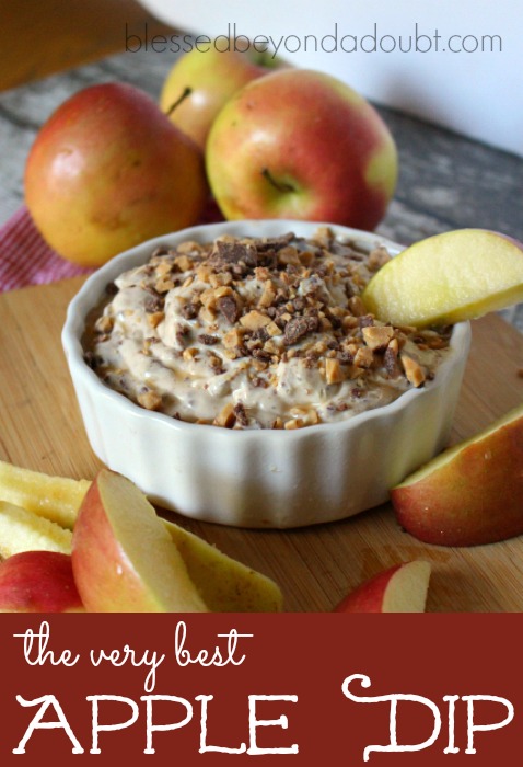 The very best apple dip recipe that just might make you famous!