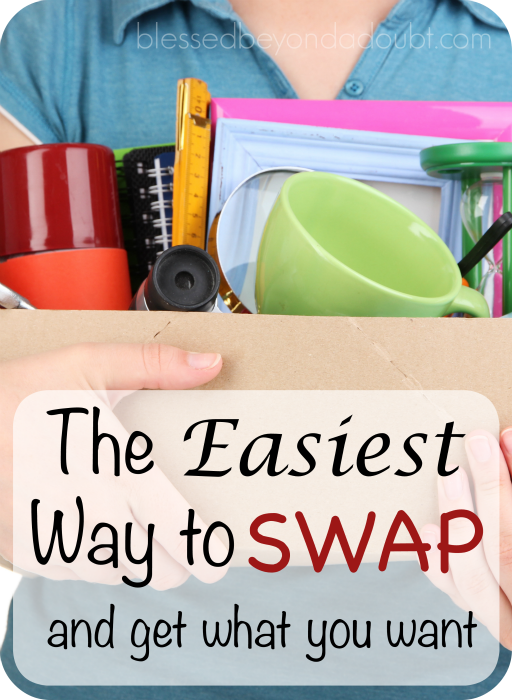 How to swap and get what you want instead of spending. Check this cool app out!
