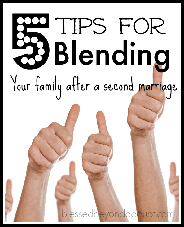 A blended family can be wonderful. Follow these 5 tips to make the transition easier for all.