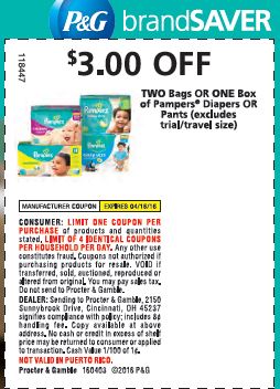 Heads UP! Grab this Pampers Coupon! #PampersSavings