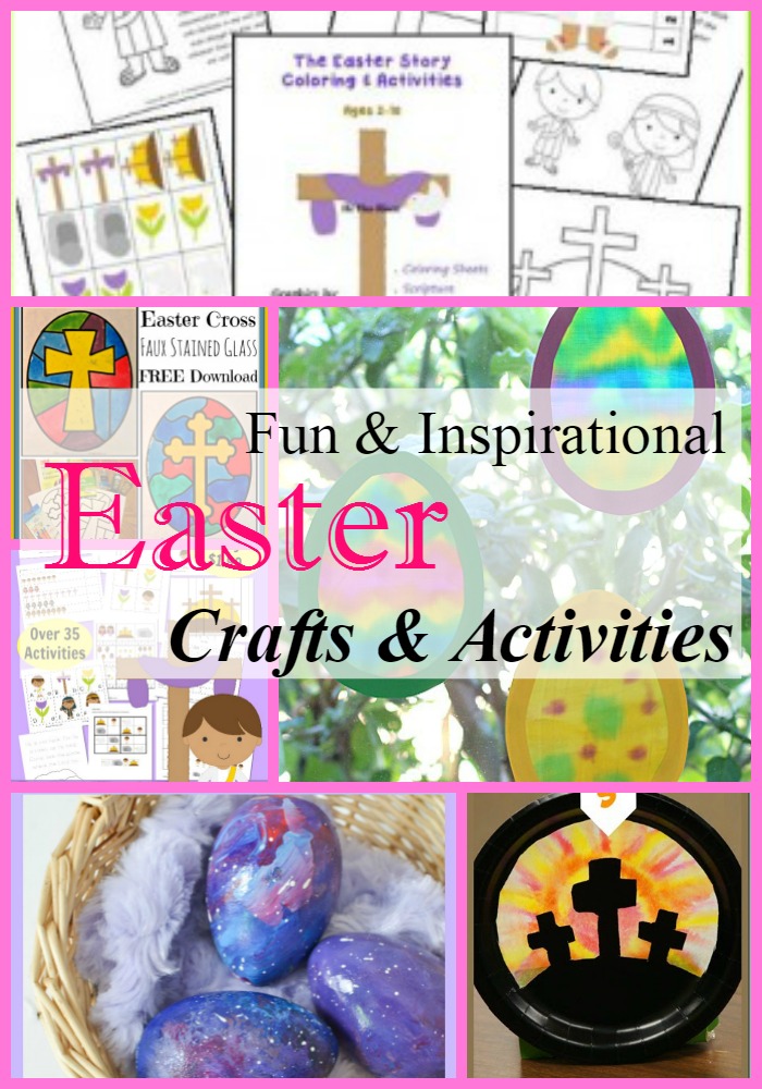 Check out the FUN and inspirational Easter Crafts and Activities! Which one will your children try first?