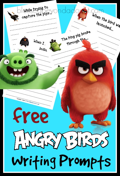 angry birds writing prompts