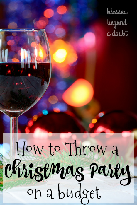 Don't get stressed out this holiday when planning a Christmas party. Check out how I managed to throw together a simple, but FUN party on a budget and I never stressed out. I kept things simple, and everyone had a blast. #12Stinks