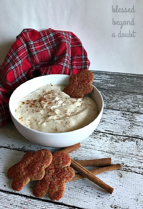 Oh my! This easy eggnog dip is perfect for the holidays. I always get asked for the eggnog cream cheese eggnog recipe when I serve it to my friends and family. #Christmasrecipes #recipes