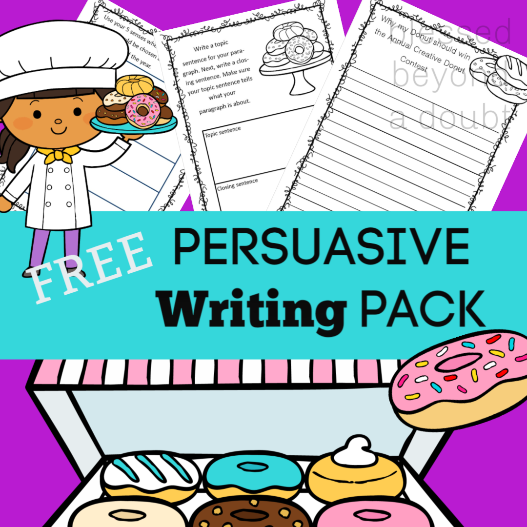 FREE Persuasive Writing Prompt