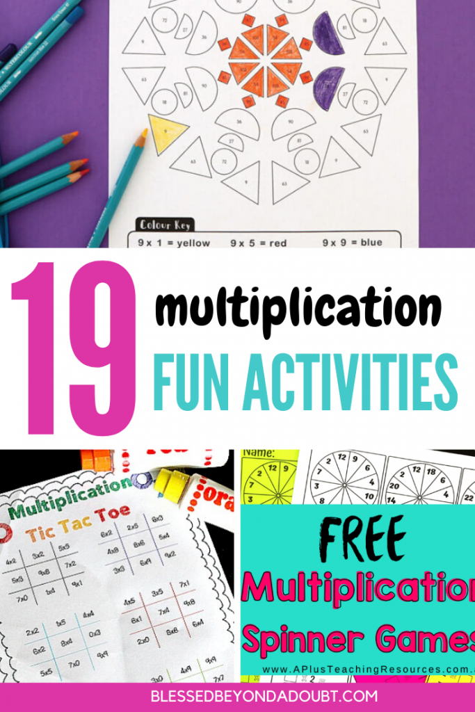 Printable Multiplication Tic-Tac-Toe Game - Printables 4 Mom