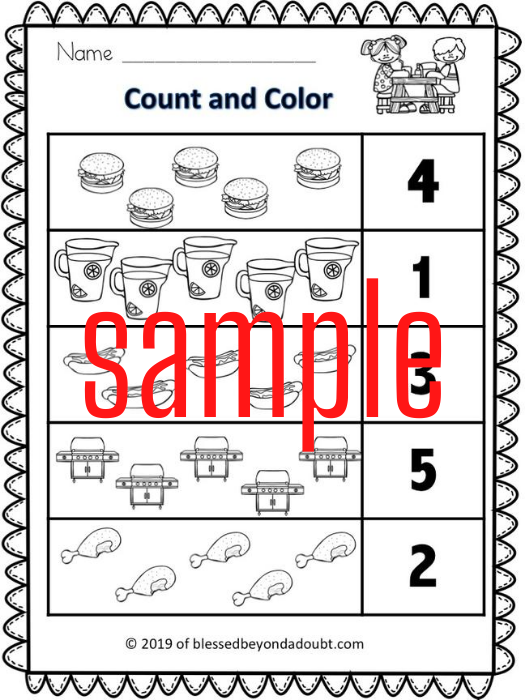 Free Learn how to count printables for preschool. This is a fun preschool activity to practice counting.#countingworksheetspreschool #countingworksheetspreschool1-20 #learnhowtocount #preschool #preschoollearningactivities