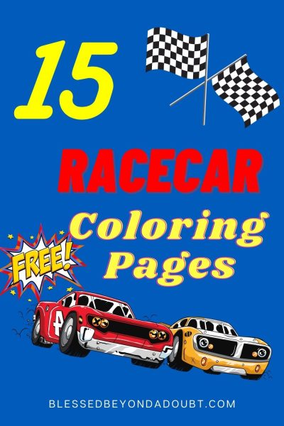Do your kids love to play with cars? Do you and your kids love to watch NASCAR? Well, here are some fun racecar coloring pages for your kids to enjoy.