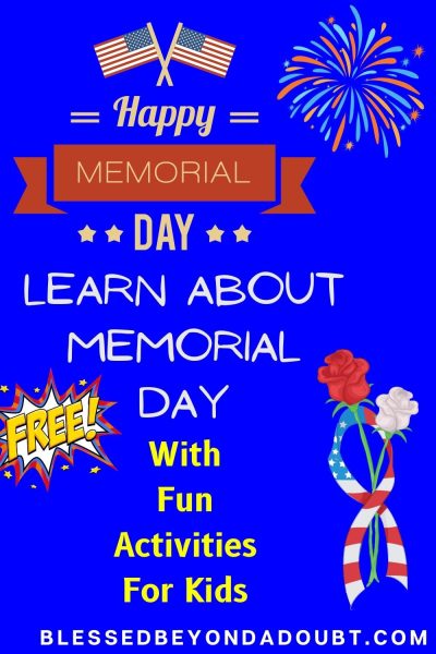 Memorial Day is more than parades and barbeques. It is a Day of Remembrance to honor our fallen heroes. Read a brief history of the day, and share the fun activities with your kids.